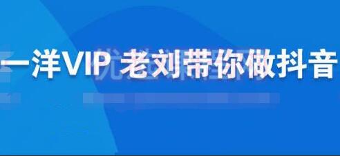 一洋抖音电商VIP课：每月集训课+实时答疑+资源共享+联盟合作（580元）-吾爱学吧