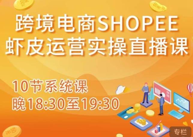 SHOPEE虾皮运营实操10节系统课(入门到精通）-吾爱学吧