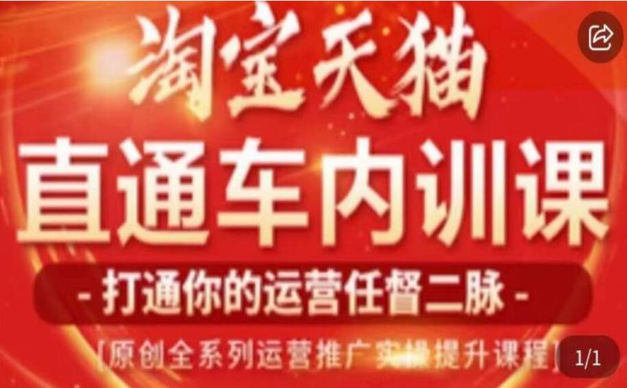 天问电商·2023淘宝天猫直通车内训课，零基础学起直通车运营实操课程-吾爱学吧