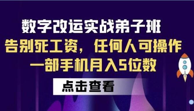 魏玲玲·数字改运实战弟子班-吾爱学吧