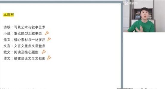 猿辅导成瑞瑞·2023高考高三语文暑假班录播课-吾爱学吧